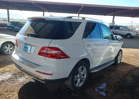 2015 Mercedes-Benz Ml 350 из США, поврежденный, VIN 4JGDA5JBXFA553734